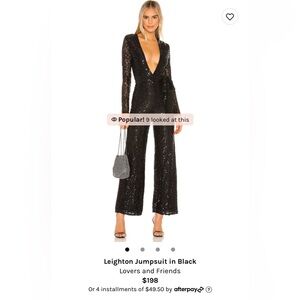 Leighton Jumpsuit in Black